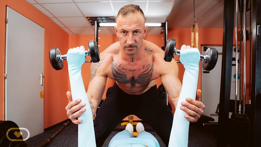 Katy Rose in Steamy Gym Workout Session