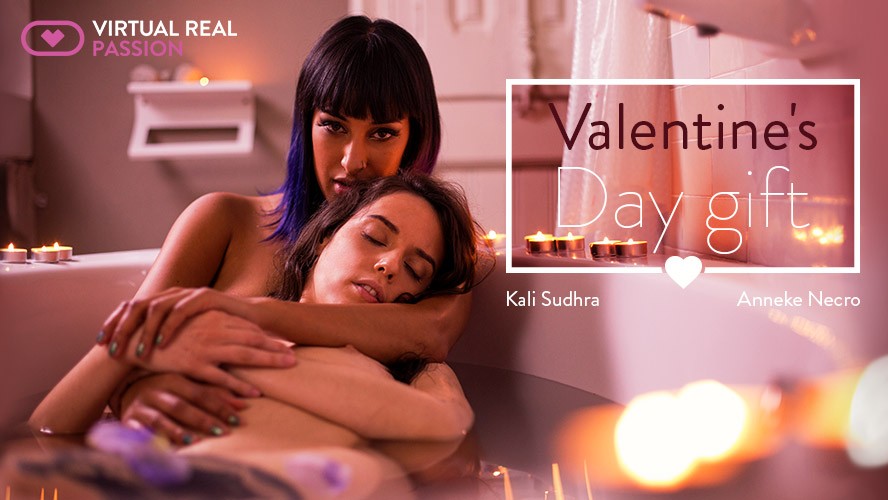 Valentine's Day Lesbian Passion with Kali Sudhra