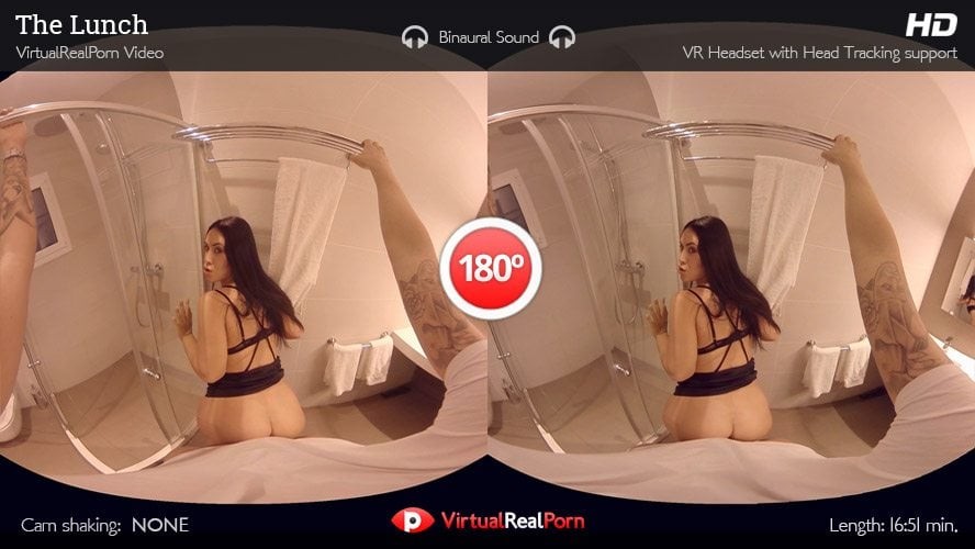 Hannah Shaw in Sneaky Lunchtime VR Passion