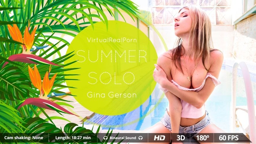 Gina Gerson Summer Solo VR Sensation