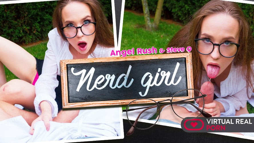 Angel Rush in Nerd Girl VR Fantasy