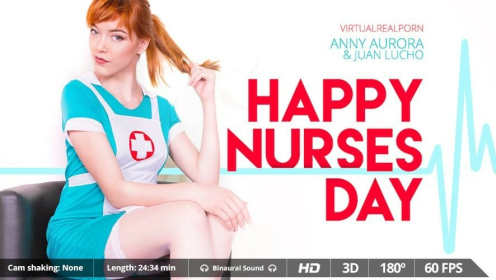 Anny Aurora in Hot Nurses Day Fantasy VR