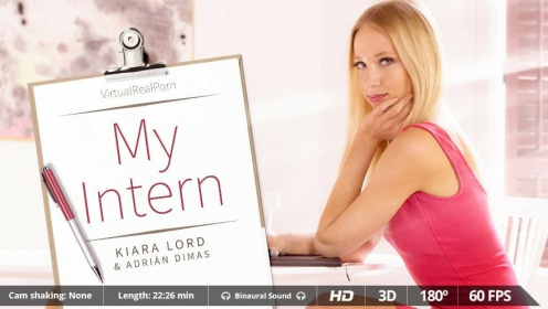 Kiara Lord in Hot Intern Fantasy VR