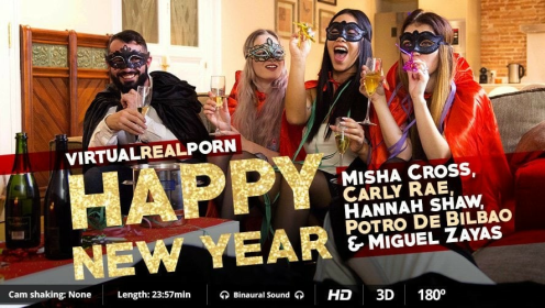 New Year's Eve Orgy with Misha Cross in VR